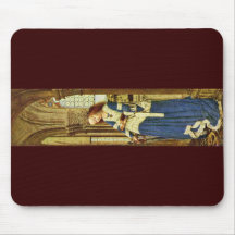 Droite de triptyque de Marienaltar Dresde : St Cat Tapis De Souris