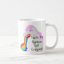 Droitier - tasse de licorne
