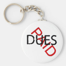 Droits payés ! - Keychain Porte-clés