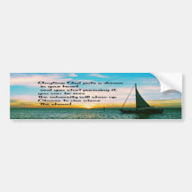 Dromen Bumpersticker