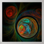 Druk van de Kunst van de wedergeboorte de Abstract Afdruk