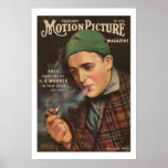 Druk van het Tijdschrift van de Film van Reid de V Poster