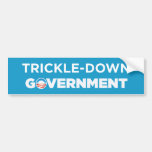 Druppeltje onderaan Overheid Bumperstickers