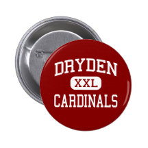 Dryden - cardinaux - lycée - Dryden Michigan Badges Avec Agrafe