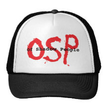 Du chapeau des personnes OSP d'ombre Casquette De Camionneur