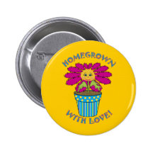 Du cru avec amour pin's