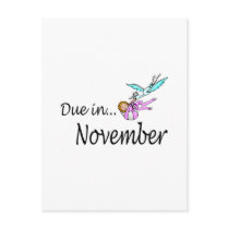 Dû en novembre (bébé/cigogne)
