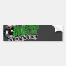 DUBSTEP de sticker van de bumper Bumperstickers