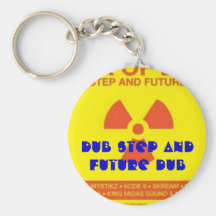 Dubstep en Toekomstige Kopie keychain Sleutelhanger