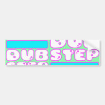 DUBSTEP sticker Bumperstickers
