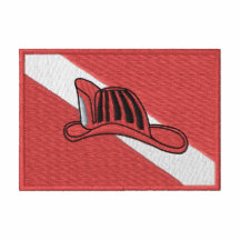 Duik Vlag met brandPet Geborduurd Polo Shirt