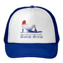 Dutch Girls are Best Flag Mesh Hats
