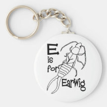 e est pour earwig.jpg porte-clé