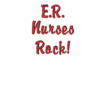 E.R. Roche d'infirmières ! Polo Brodé