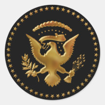 Eagle is… ronde stickers