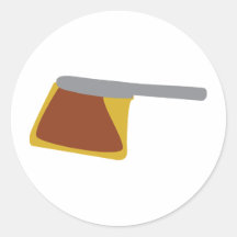 écartez l'icône autocollants