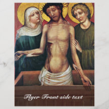 Ecce Homo door Meister Des Imhoff-Altars (Beste Qu Folder