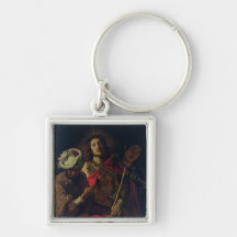 Ecce homo (huile sur la toile) porte-clefs