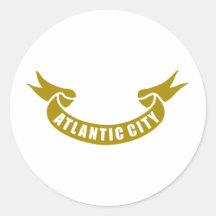 echt-band-Atlantisch-stad Sticker