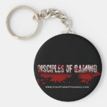 Éclaboussure Keychain de chien Porte-clefs