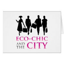 Eco-Chic et la ville Cartes De Vœux