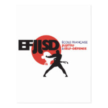 Ecole Française de JuJitsu et Self-Défense Carte Postale