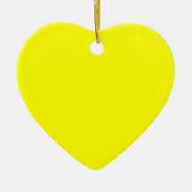 Économies de jaune l'ornement de coeur de date