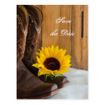 Économies de mariage de tournesol de pays la carte