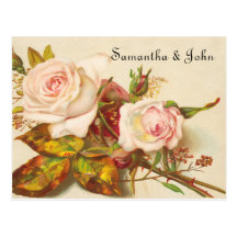 Économies de rose de cru la date carte postale
