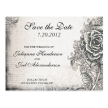 Économies de rose de tatouage la carte postale de 