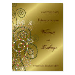 économies d'or de spirales de Boho de fatfatin la 