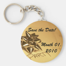 Économies personnalisables la date ! porte-clef
