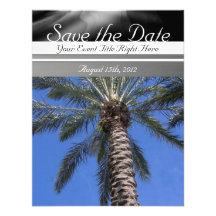 Économies tropicales l'invitation de date