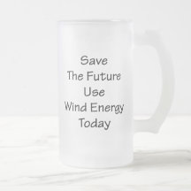 Économisez l'énergie éolienne de future utilisatio tasse à café
