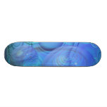 Écoulement intérieur VI - Aqua et galaxie d'azur Plateaux De Skateboards