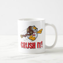 Écrasez-le ! Boule de golf de coup long Tasse