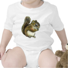 Écureuil de bébé t-shirt