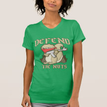 Écureuil drôle - défendez les ÉCROUS ! T-shirt