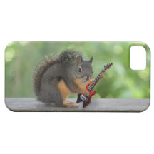 Écureuil jouant la guitare électrique coques iPhone 5 Case-Mate