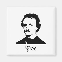 Edgar Allen Poe Aimants