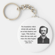 Edgar Allen Poe Quote 10b Sleutelhangers