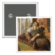 Edgar Degas - au papier de pastel des modistes 188 Badges