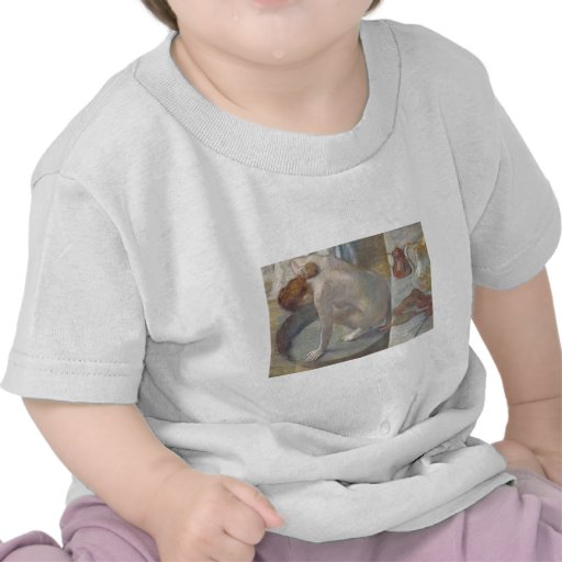 Edgar Degas - baquet de femme lavant de retour la  T-shirts