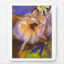 Edgar Degas - femme assise de buste du danseur 187 Tapis De Souris