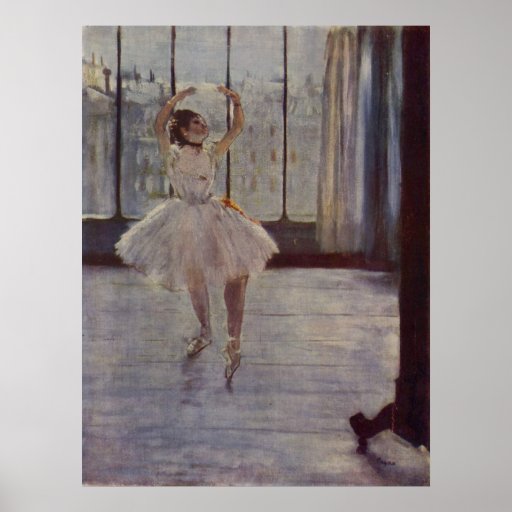 Edgar Degas - huile du photographe 1877-78 de dans Affiches