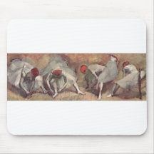 Edgar Degas - la chaussure de danseur bondissent l Tapis De Souris