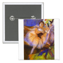 Edgar Degas - Seated Dancer 1879-1880 Bust Woman Pins