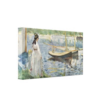 Edouard Manet - la Seine à Argenteuil Toiles Tendues
