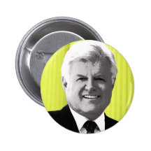 Edouard (Ted) Kennedy - dans le Pin de Memorium Badges Avec Agrafe