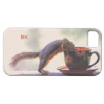 Eekhoorn die Koffie drink Case-Mate iPhone 5 Hoesje